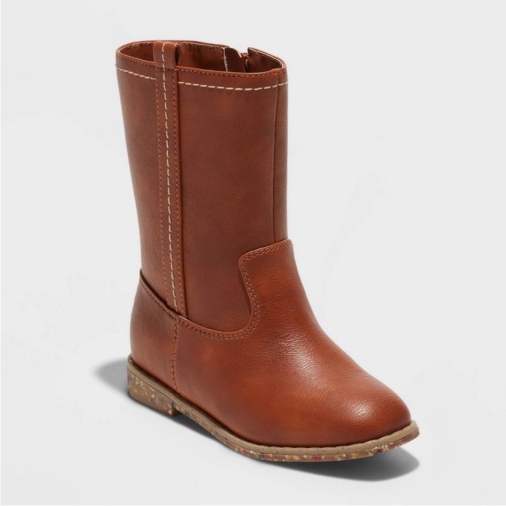 NWT✨ Toddler Girls' Aubriella Zipper Riding Boots